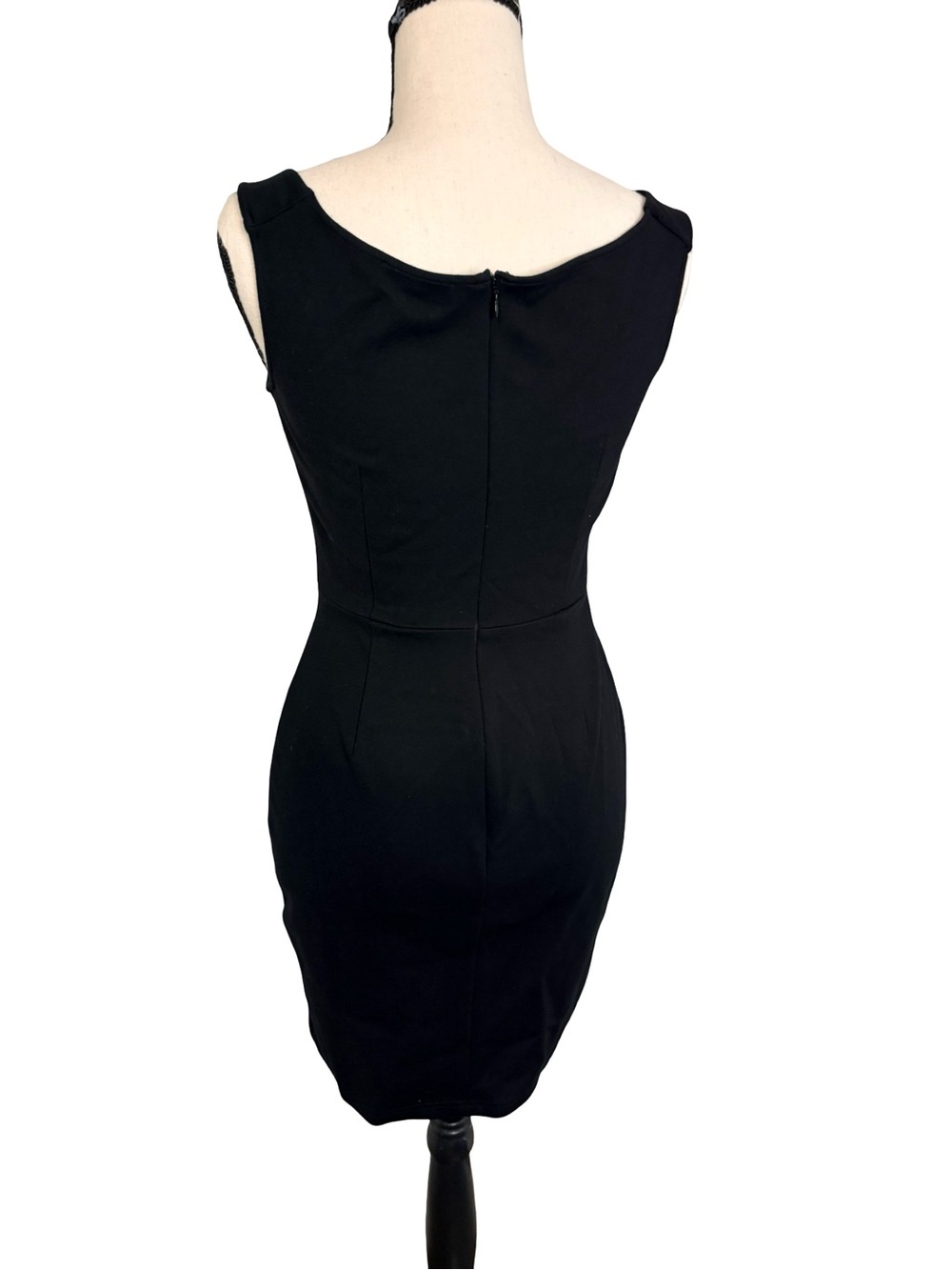 Babaton Onyx Dress Size 4 Black Bodycon Mini Dress - Picture 4 of 12
